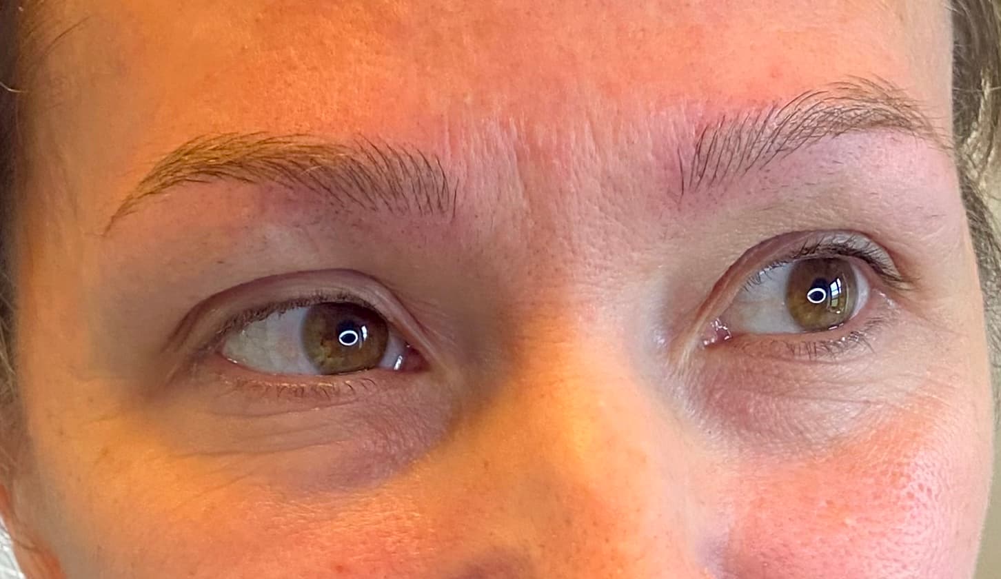 microblading result Tiverton